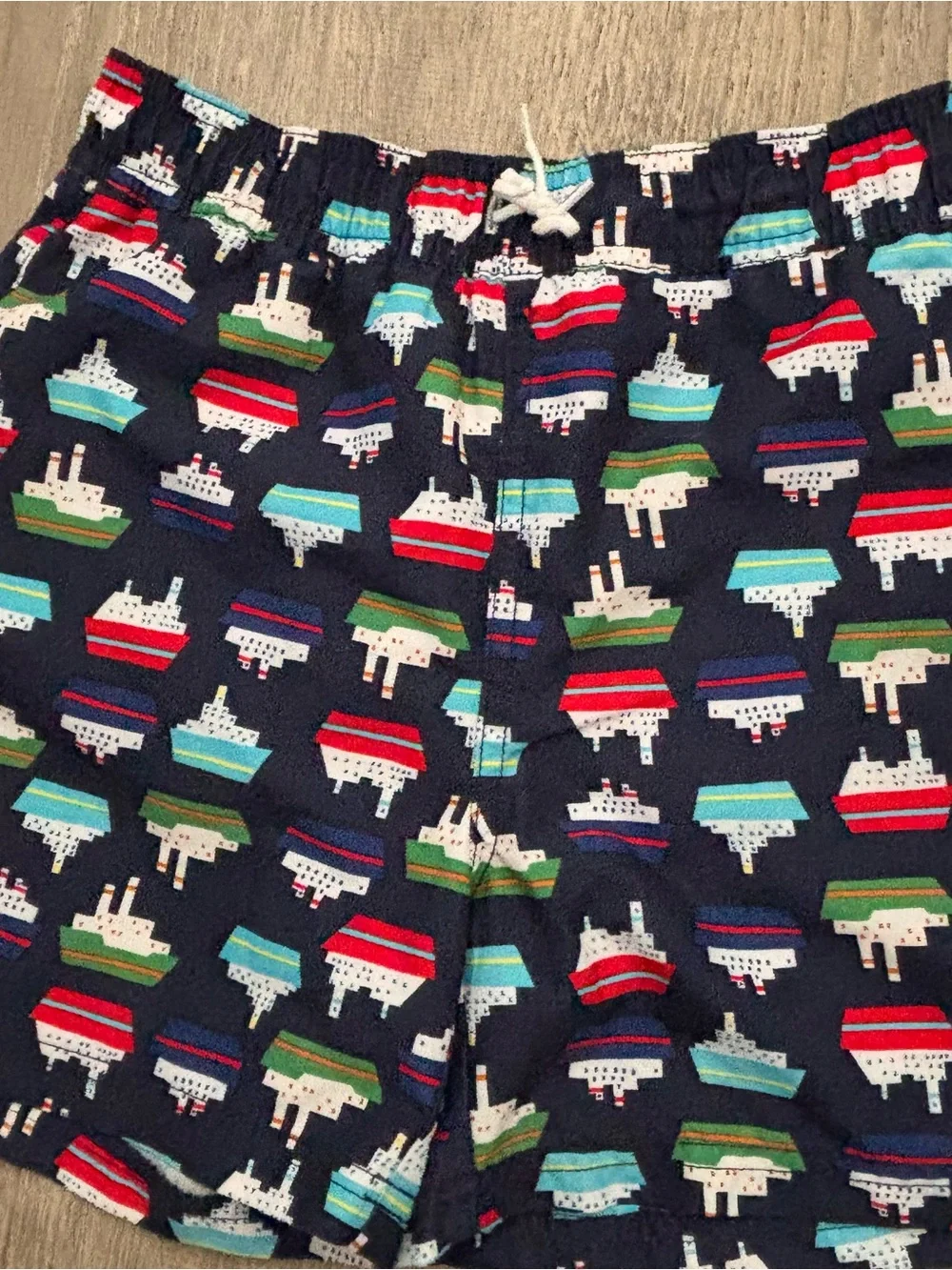 Janie & Jack Swim Shorts Trunks  Boys Size 8 EUC